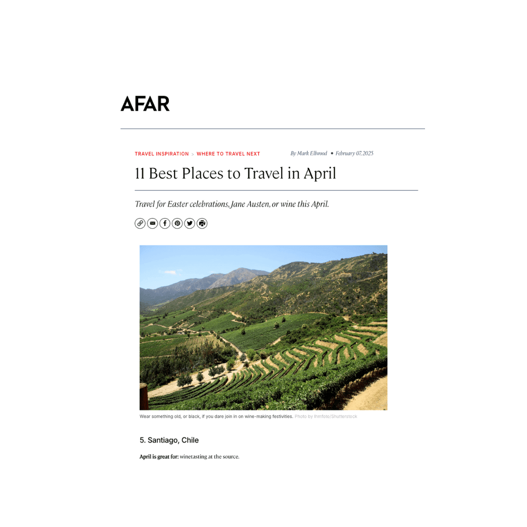 11 Best Places to Travel in April