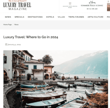 Luxury Travel: Where to Go in 2024